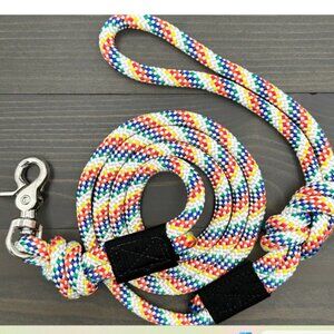 WILDERDOG Rainbow Quick Clip DOG Leash 10'